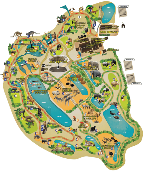 Zoo Taiping Map